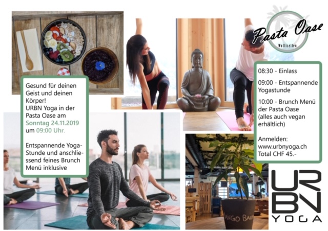 Urbn yoga, yoga, Brunch,